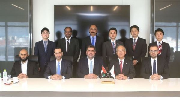 Dr. Mohammad Salim Al Olama, Undersecretary of the UAE Ministry of Health and Prevention: H.E Awad Saghir Al Ketbi, Assistant Undersecretary for Support Services with the company representatives Dr. Mohammad Salim Al Olama, Undersecretary of the UAE Ministry of Health and Prevention: H.E Awad Saghir Al Ketbi, Assistant Undersecretary for Support Services with the company representatives