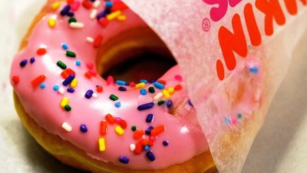 Yummy donut from Dunkin' Donuts