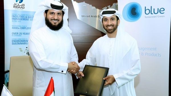 During the signing ceremony