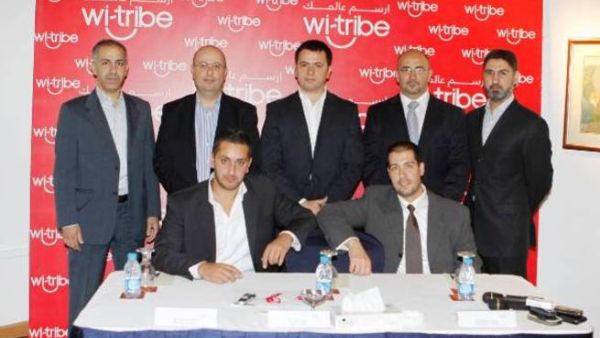 Wi-tribe executives during the press conference Wi-tribe executives during the press conference