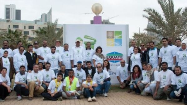 EQUATE , Clean Up the Gulf campaign EQUATE , Clean Up the Gulf campaign