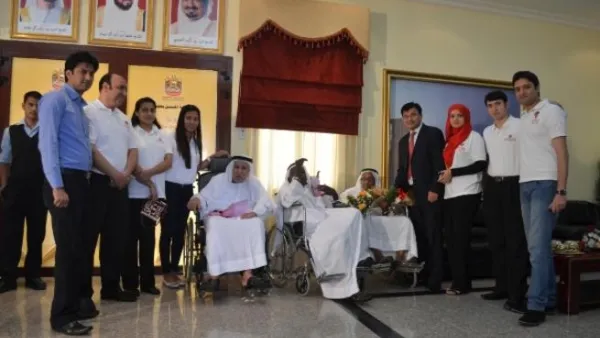 خلال الزيارة