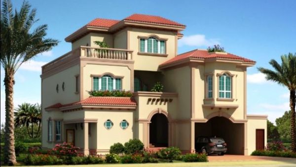 Andalusian villa in Phase III of Bawabat Al Sharq