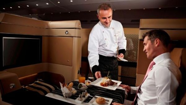The airline has hired nearly 110 chefs since announcing in May it would introduce fully-qualified and classically-trained international chefs dedicated to food service excellence in its Diamond First Class cabins