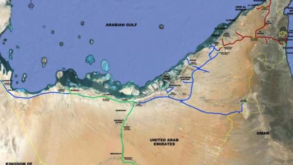 Etihad Rail map Etihad Rail map
