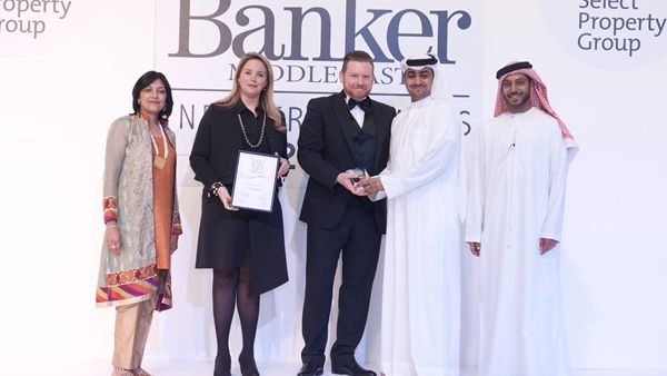 FGB representatives receiving the award