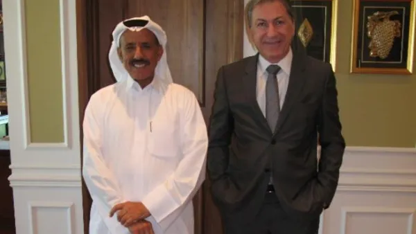 خلف أحمد الحبتور وأندريه الصايغ