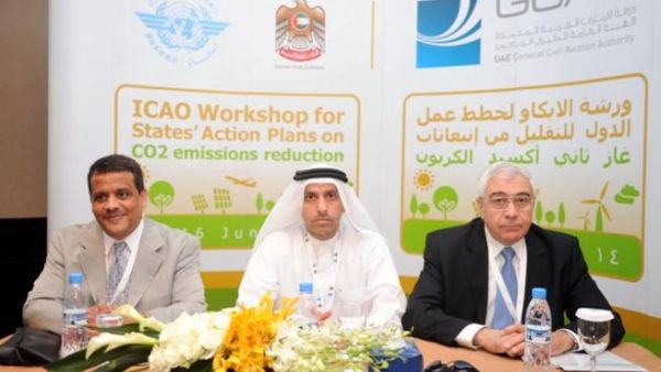 Jihad Faqir, Omar Bin Ghaleb, and Shawqi Mustaf during the Workshop