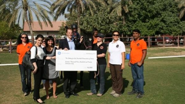 GE Volunteers - Charity run team