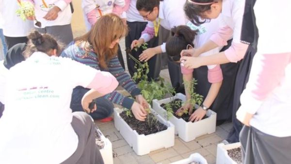 GE Volunteers partner with Qatar Green Center
