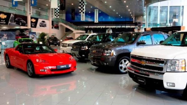 General Motors showroom