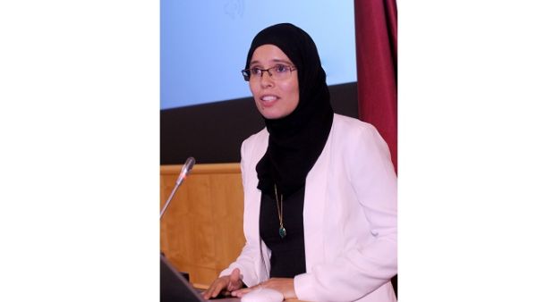 الدكتورة غزلان بن دريس، المحاضِرة في علم الأحياء في وايل كورنيل للطب - قطر