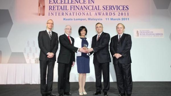Gulf Bank receiving its award at The Asian Banker Gulf Bank receiving its award at The Asian Banker