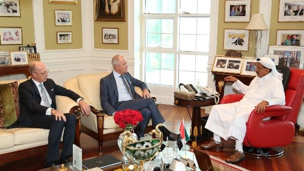 Khalaf Al Habtoor during his meeting with Starwood management