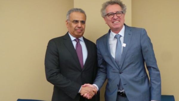 HE Obaid Humaid Al Tayer and Luxembourg finance 