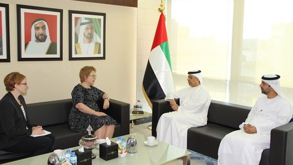During the visit