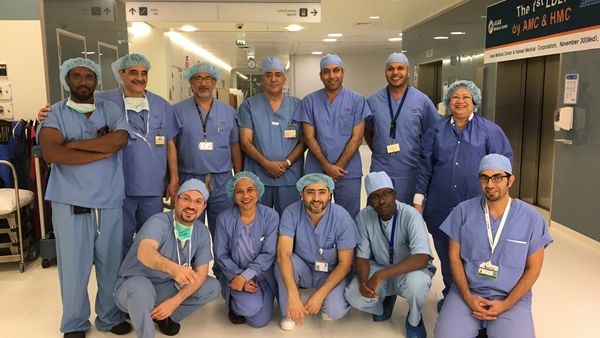 The Organ Transplant Team at Hamad Medical Corporation