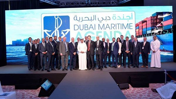Hamad Bu Amim, president and chief executive officer of the Dubai Chamber, with all international speakers participating in the Dubai Maritime Agenda in its second edition Hamad Bu Amim, president and chief executive officer of the Dubai Chamber, with all international speakers participating in the Dubai Maritime Agenda in its second edition