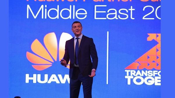Hany Hussien presents at Huawei Partner Summit 2016