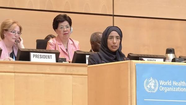 Dr. Hanan Mohamed Al Kuwari, Minister of Public Health, recently chaired the World Health Assembly’s Committee A meetings, held in Geneva. Dr. Hanan Mohamed Al Kuwari, Minister of Public Health, recently chaired the World Health Assembly’s Committee A meetings, held in Geneva.