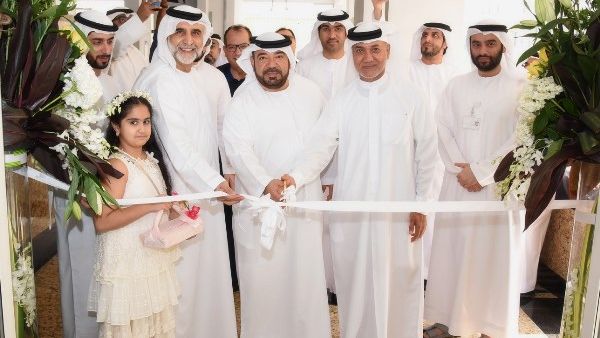 Tayeb Al-Rais, Secretary General of AMAF, and HE Ahmed Ali Al Abdulla inaugurate Al Badaa Endowment Project. Tayeb Al-Rais, Secretary General of AMAF, and HE Ahmed Ali Al Abdulla inaugurate Al Badaa Endowment Project.