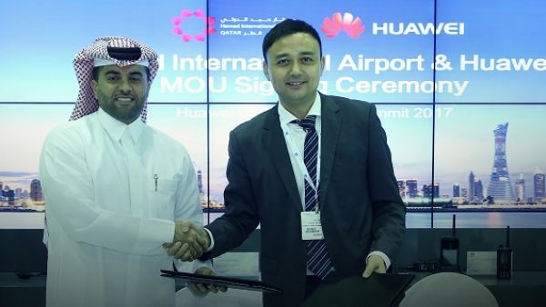 Huawei and Hamad International Airport(HIA) signed a Memorandum of Understanding (MoU) Huawei and Hamad International Airport(HIA) signed a Memorandum of Understanding (MoU)