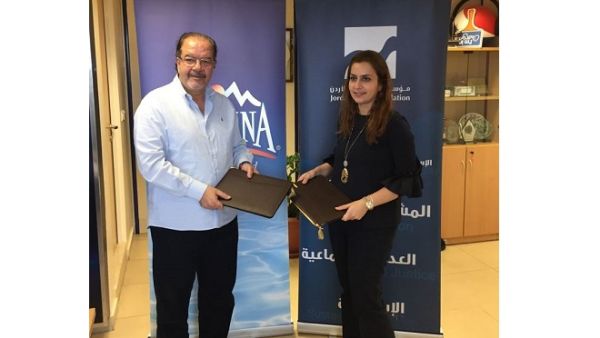 The agreement was signed at the Company’s headquarters by PepsiCo-Jordan’s General Manager Nidal Hamam, and JRF’s Director General Enaam Barrishi. The agreement was signed at the Company’s headquarters by PepsiCo-Jordan’s General Manager Nidal Hamam, and JRF’s Director General Enaam Barrishi.
