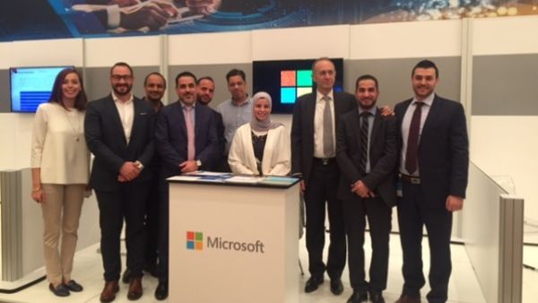 Microsoft stand at the Global Informatics Forum