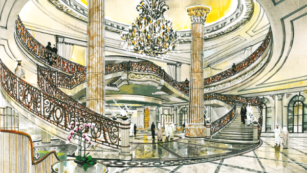 Al Habtoor City Hotels St Regis Interior Lobby