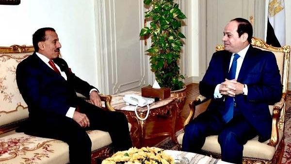 Khalaf Ahmad Al Habtoor; Egyptian President Abdel Fattah Al-Sisi