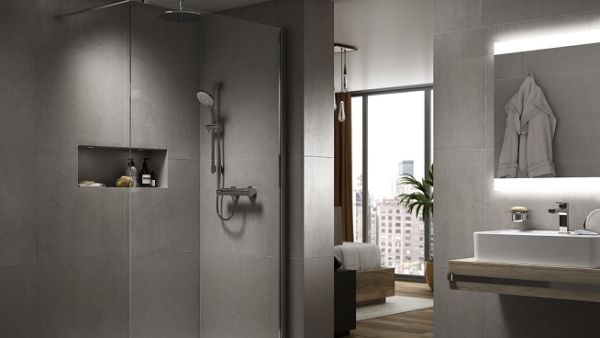 The Idealrain collection, engineered in Germany, provides efficiency, with no loss of experience for users.
