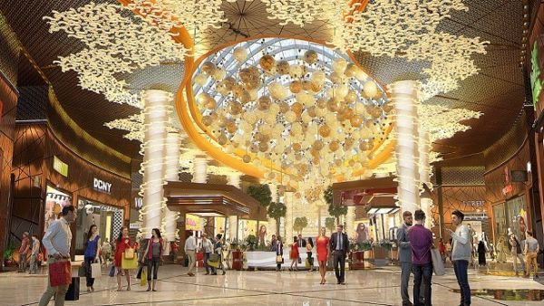 The leasing of the new mall has made considerable progress with over 50 percent of retail spaces being leased and committed son far. 