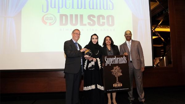 Dulsco representatives receiving the recognition Dulsco representatives receiving the recognition