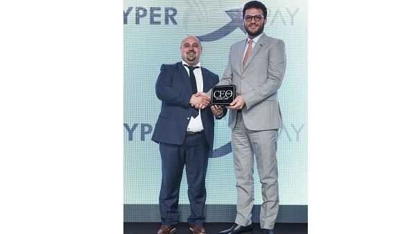 The award was presented during a ceremony that was hosted at the Four Seasons Hotel, Jumeirah Beach.