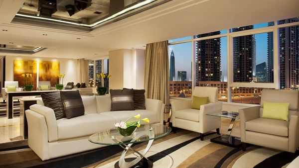 Interior shot from DAMAC Maison Canal Views hotel. Interior shot from DAMAC Maison Canal Views hotel.