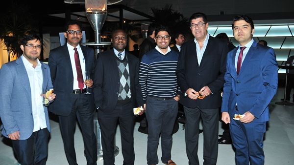 Alumnus and KPMG’s official during the event