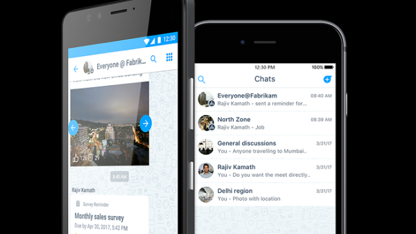 Kaizala provides actionable information through analytics and reports, while complying with industry security best practices.