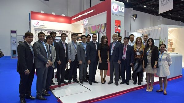 Kevin Cha, Executive President, LG Electronics MEA inaugurating the GESS 2016
