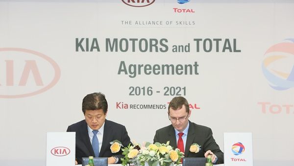 Kia Total renew partnership