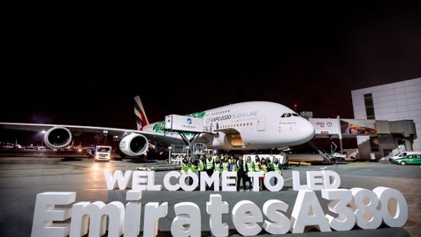 تشغل طيران الإمارات طائرات الإيرباص A380 لأربعة أيام بين دبي ومدينة سان بطرسبرغ بدلاً من البوينج 777 لتلبية طلب العملاء المتنامي على السفر خلال موسم العطلات.