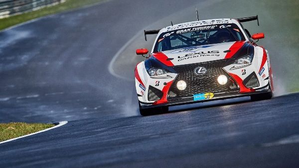 Lexus RC F from GAZOO Racing finishes first in its class at the 24 Hours of Nürburgring 2016