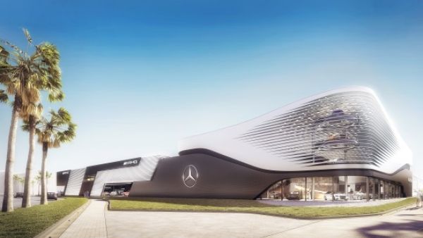 Mercedes-Benz and AMG showroom on Yas Island Mercedes-Benz and AMG showroom on Yas Island