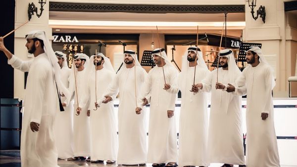 خلال إحدى الإحتفالات