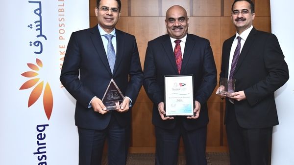 Mashreq receives two awards