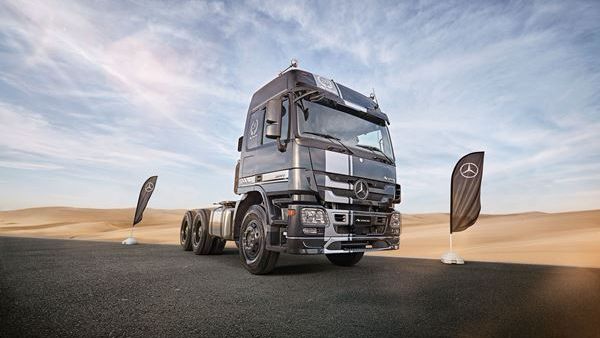 Mercedes-Benz Trucks launches special edition Actros truck to celebrate model’s 20th anniversary