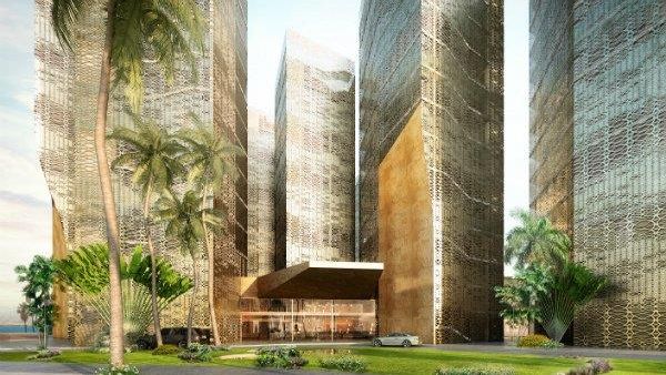 The hotel features a unique tower design with views of the Arabian Gulf. (GB)