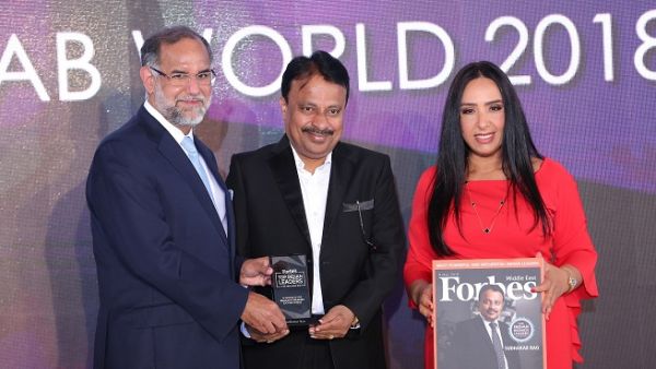 Mr Sudhakar Rao- Founder & Chairman of Gemini Group receiving the award. Mr Sudhakar Rao- Founder & Chairman of Gemini Group receiving the award.