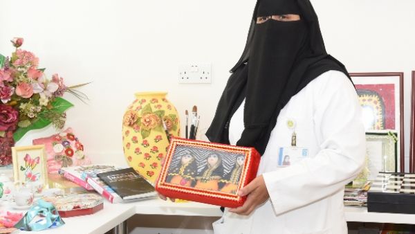 Ms. Maryam Al Doseri, Social Activity Supervisor at NCCCR. Ms. Maryam Al Doseri, Social Activity Supervisor at NCCCR.