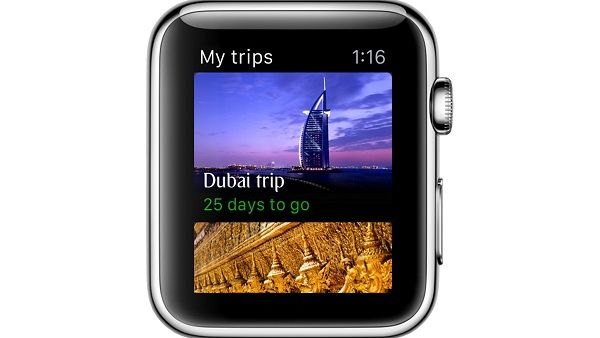 Emirates Apple Watch app