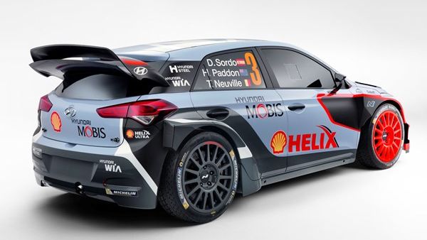 New Gen i 20 WRC Rear